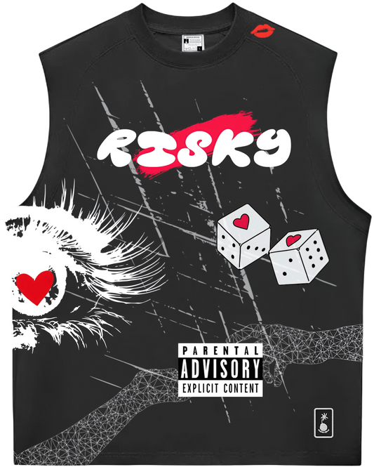 Risky Sleeveless Tee